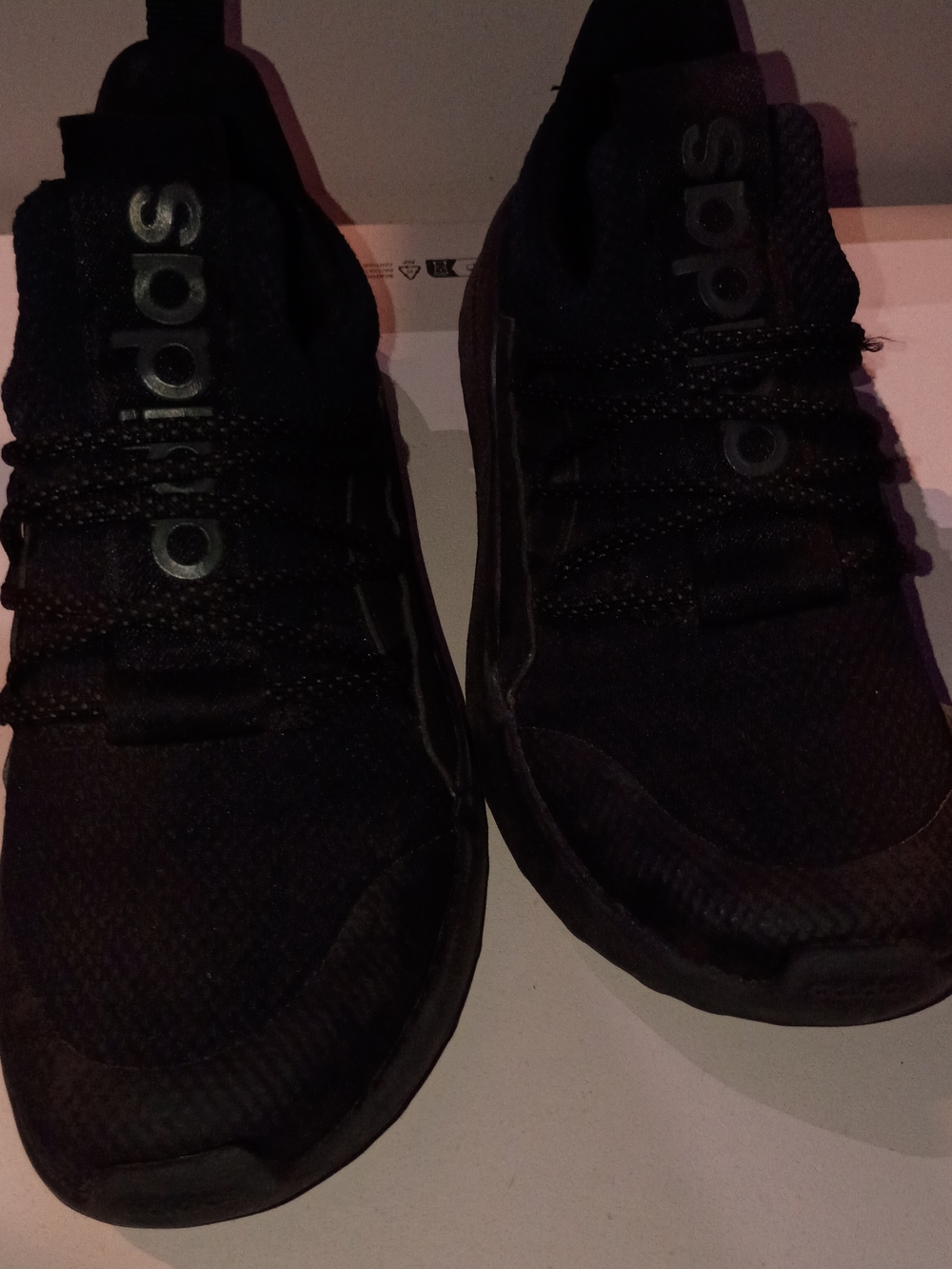 Adidas Men’s Black Athletic Sneakers
